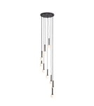 Aldex Lampa Wisząca Riu 9 All Czarny 9 x max 5W LED (1117N1) Aldex Lampa Wisząca Riu 9 All Czarny 9 x max 5W LED (1117N1)