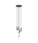 Aldex Lampa Wisząca Riu 7 All Czarny 7 x max 5W LED (1117T1) Aldex Lampa Wisząca Riu 7 All Czarny 7 x max 5W LED (1117T1)