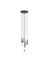 Aldex Lampa Wisząca Riu 7 All Czarny 7 x max 5W LED (1117T1)