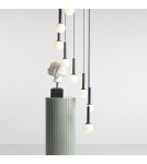 Aldex Lampa Wisząca Riu 9 All Czarny 9 x max 5W LED (1117N1) Aldex Lampa Wisząca Riu 9 All Czarny 9 x max 5W LED (1117N1)