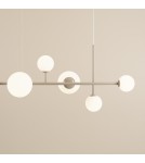 Aldex Lampa Wisząca Dione 6 Beige 4 x max 10W LED / 2 x max 15W LED (1092K17) Aldex Lampa Wisząca Dione 6 Beige 4 x max 10W LED / 2 x max 15W LED (1092K17)