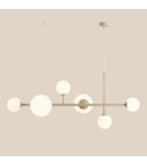Aldex Lampa Wisząca Dione 6 Beige 4 x max 10W LED / 2 x max 15W LED (1092K17) Aldex Lampa Wisząca Dione 6 Beige 4 x max 10W LED / 2 x max 15W LED (1092K17)