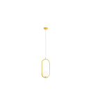 Lampy wiszące żółte - Aldex Lampa Wisząca Riva Mustard 1 x max 10W LED (1086G14) - product 1