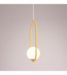 Lampy wiszące żółte - Aldex Lampa Wisząca Riva Mustard 1 x max 10W LED (1086G14) - product 4
