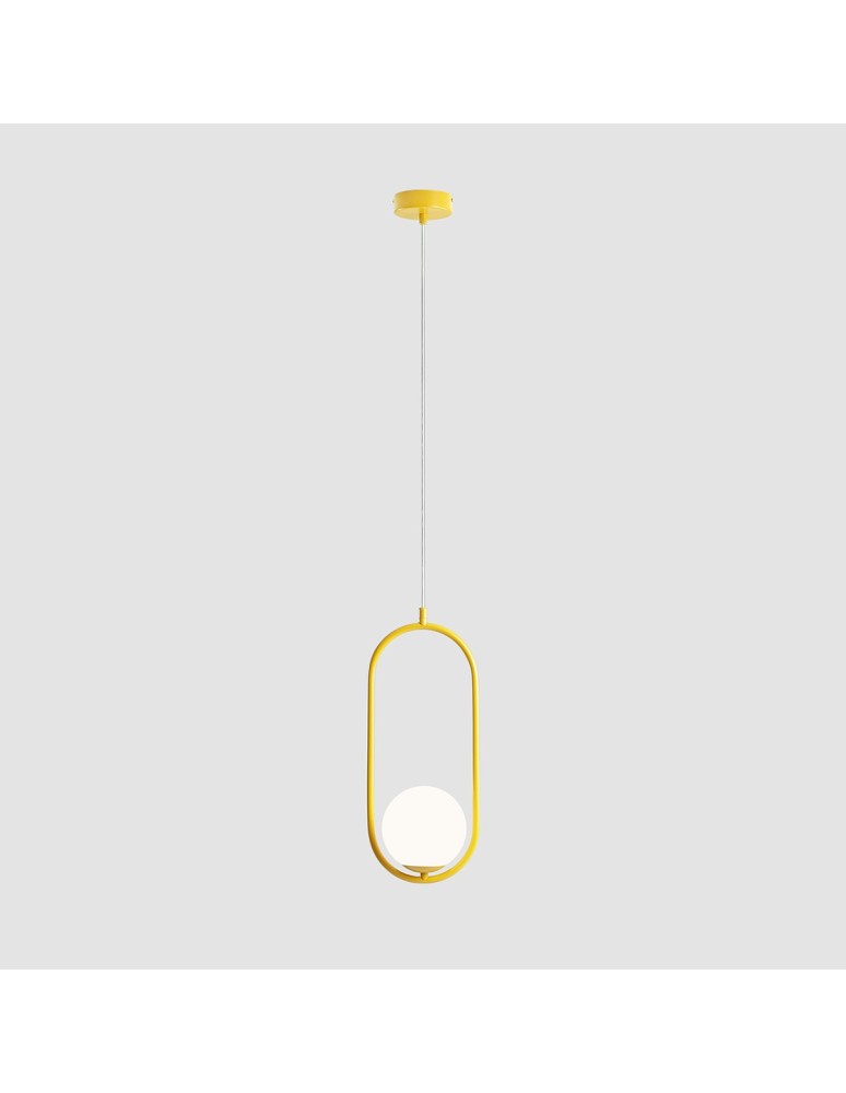 Aldex Lampa Wisząca Riva Mustard 1 x max 10W LED (1086G14)