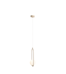 Lampy wiszące beżowe - Aldex Lampa Wisząca Riva Beige 1 x max 10W LED (1086G17) - product 2