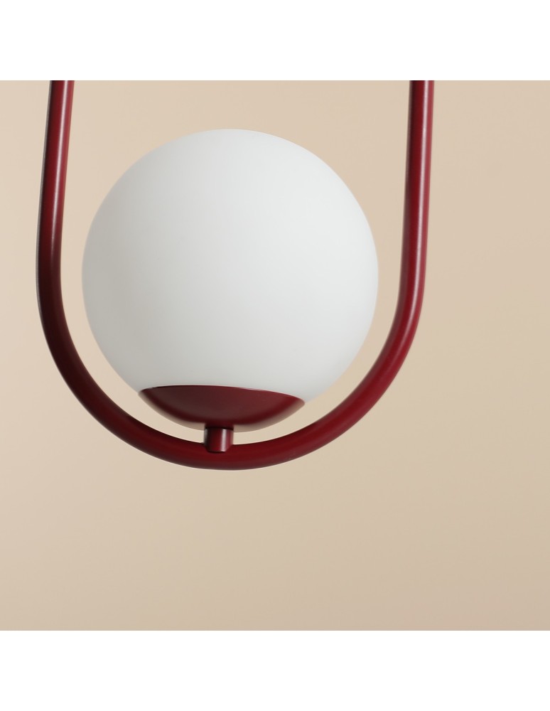 Aldex Lampa Wisząca Riva Red Wine 1 x max 10W LED (1086G15) Aldex Lampa Wisząca Riva Red Wine 1 x max 10W LED (1086G15)
