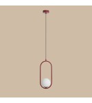 Aldex Lampa Wisząca Riva Red Wine 1 x max 10W LED (1086G15) Aldex Lampa Wisząca Riva Red Wine 1 x max 10W LED (1086G15)