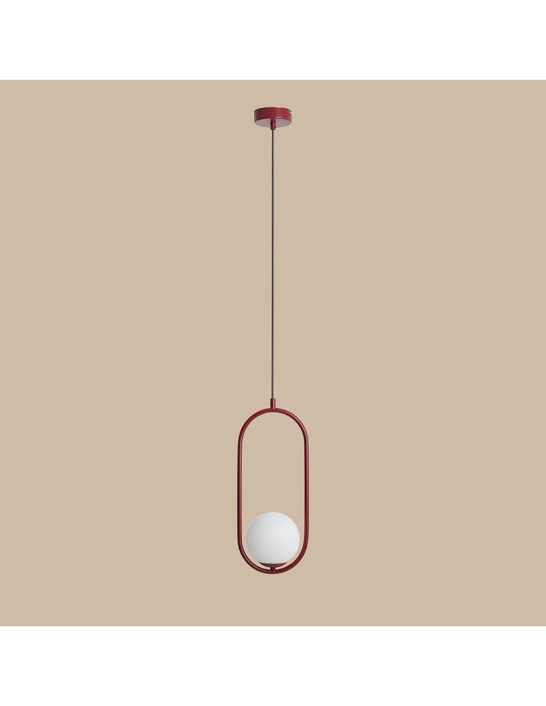 Aldex Lampa Wisząca Riva Red Wine 1 x max 10W LED (1086G15) Aldex Lampa Wisząca Riva Red Wine 1 x max 10W LED (1086G15)