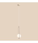 Lampy wiszące beżowe - Aldex Lampa Wisząca Riva Beige 1 x max 10W LED (1086G17) - product 5