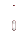 Aldex Lampa Wisząca Riva 2 Red Wine 2 x max 10W LED (1086H15)