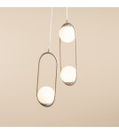 Lampy wiszące beżowe - Aldex Lampa Wisząca Riva Beige 1 x max 10W LED (1086G17) - product 7