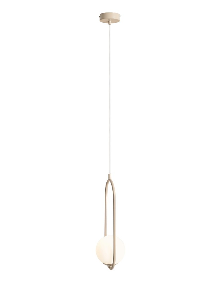 Aldex Lampa Wisząca Riva Beige 1 x max 10W LED (1086G17)