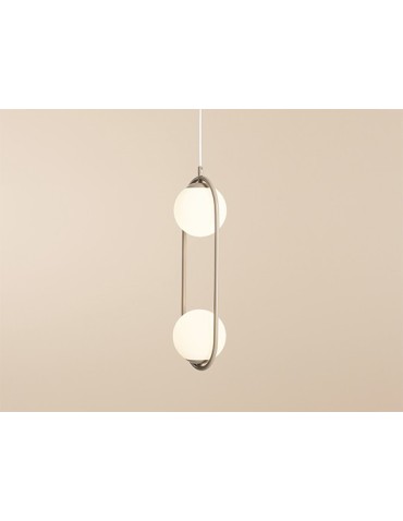 Aldex Lampa Wisząca Riva 2 Beige 2 x max 10W LED (1086H17) - produkt 2