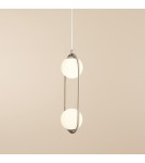 Aldex Lampa Wisząca Riva 2 Beige 2 x max 10W LED (1086H17) Aldex Lampa Wisząca Riva 2 Beige 2 x max 10W LED (1086H17)