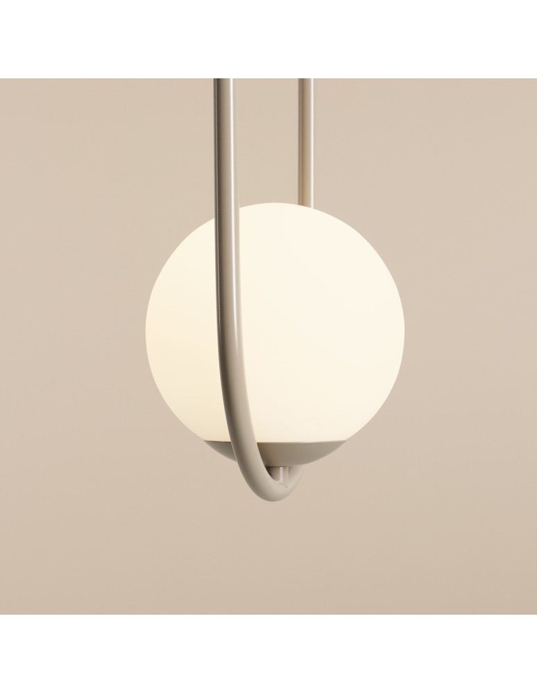 Aldex Lampa Wisząca Riva 2 Beige 2 x max 10W LED (1086H17) Aldex Lampa Wisząca Riva 2 Beige 2 x max 10W LED (1086H17)