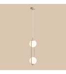Aldex Lampa Wisząca Riva 2 Beige 2 x max 10W LED (1086H17) Aldex Lampa Wisząca Riva 2 Beige 2 x max 10W LED (1086H17)