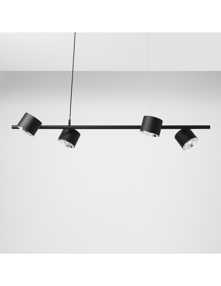 Aldex Lampa Wisząca Bot 4 Czarny 4 x 35W (1047L) Aldex Lampa Wisząca Bot 4 Czarny 4 x 35W (1047L)