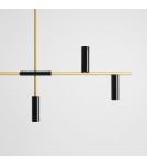 Aldex Lampa Wisząca Trevo 7 Czarny Mosiądz 7 x 35W (1083T40) Aldex Lampa Wisząca Trevo 7 Czarny Mosiądz 7 x 35W (1083T40)