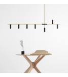 Aldex Lampa Wisząca Trevo 7 Czarny Mosiądz 7 x 35W (1083T40) Aldex Lampa Wisząca Trevo 7 Czarny Mosiądz 7 x 35W (1083T40)