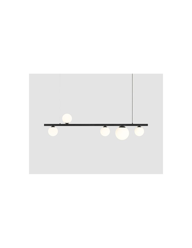 Aldex Lampa Wisząca Garda 5 Czarny 4 x max 10W LED / 1 x max 15W LED (1099F1) Aldex Lampa Wisząca Garda 5 Czarny 4 x max 10W LED / 1 x max 15W LED (1099F1)