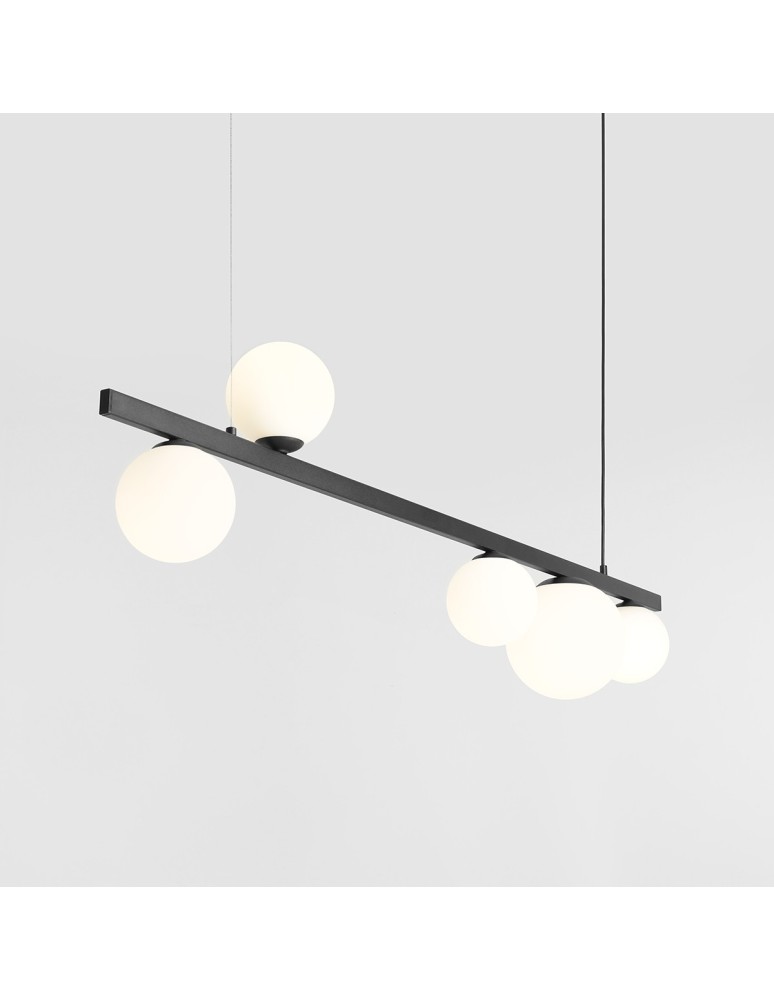 Aldex Lampa Wisząca Garda 5 Czarny 4 x max 10W LED / 1 x max 15W LED (1099F1) Aldex Lampa Wisząca Garda 5 Czarny 4 x max 10W LED / 1 x max 15W LED (1099F1)