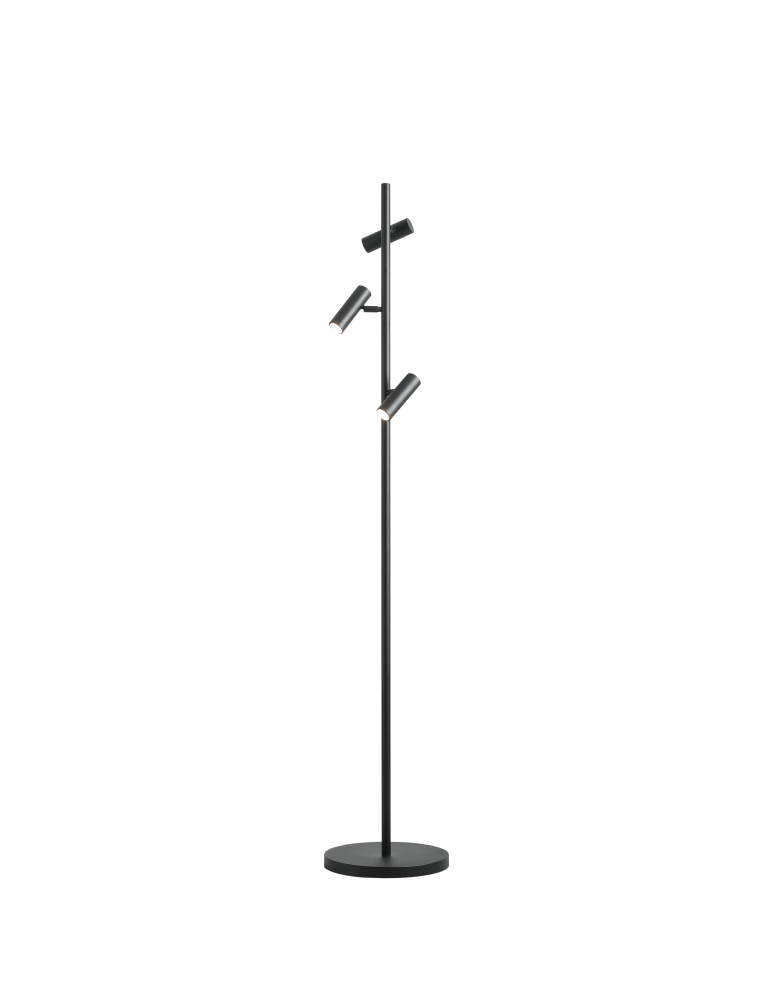 Aldex Lampa Stojąca Trevo All Czarny 3 x 35W (1104A1)