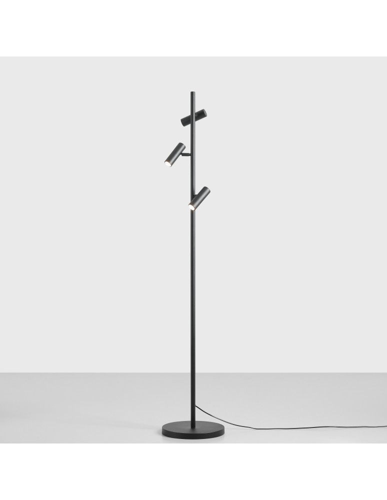 Aldex Lampa Stojąca Trevo All Czarny 3 x 35W (1104A1)