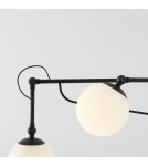 Aldex Kinkiet Soho Glass 2 Czarny 2 x max 10W LED (1105D1) Aldex Kinkiet Soho Glass 2 Czarny 2 x max 10W LED (1105D1)