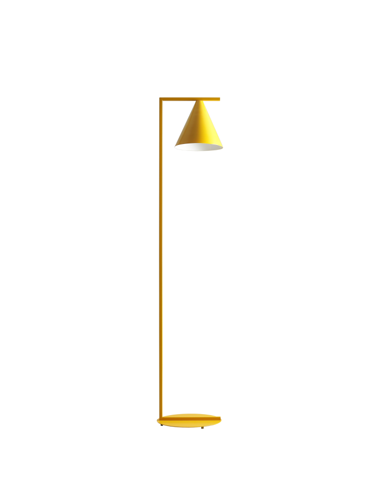 Aldex Lampa Stojąca Form Mustard 1 x max 15W LED (1108A14)