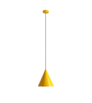 Lampy wiszące żółte - Aldex Lampa Wisząca Form Mustard 1 x max 15W LED (1108G14) - product 1