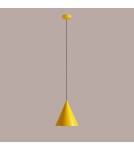 Lampy wiszące żółte - Aldex Lampa Wisząca Form Mustard 1 x max 15W LED (1108G14) - product 5