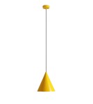 Lampy wiszące żółte - Aldex Lampa Wisząca Form Mustard 1 x max 15W LED (1108G14) - product 6