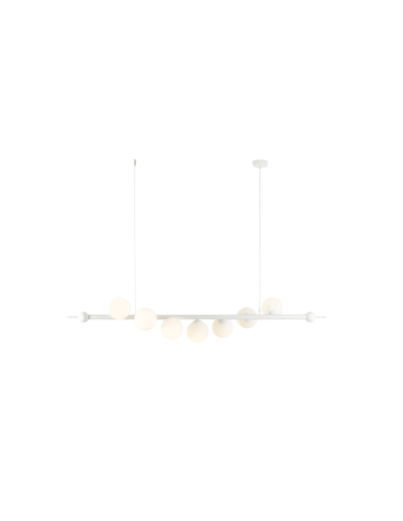 Aldex Lampa Wisząca Wave 7 White 7 x max 10W LED (1115T)