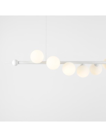 Aldex Lampa Wisząca Wave 7 White 7 x max 10W LED (1115T) - produkt 2