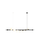 Aldex Lampa Wisząca Wave 7 Czarny 7 x max 10W LED (1115T1) Aldex Lampa Wisząca Wave 7 Czarny 7 x max 10W LED (1115T1)