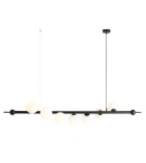 Aldex Lampa Wisząca Wave 7 Czarny 7 x max 10W LED (1115T1) Aldex Lampa Wisząca Wave 7 Czarny 7 x max 10W LED (1115T1)
