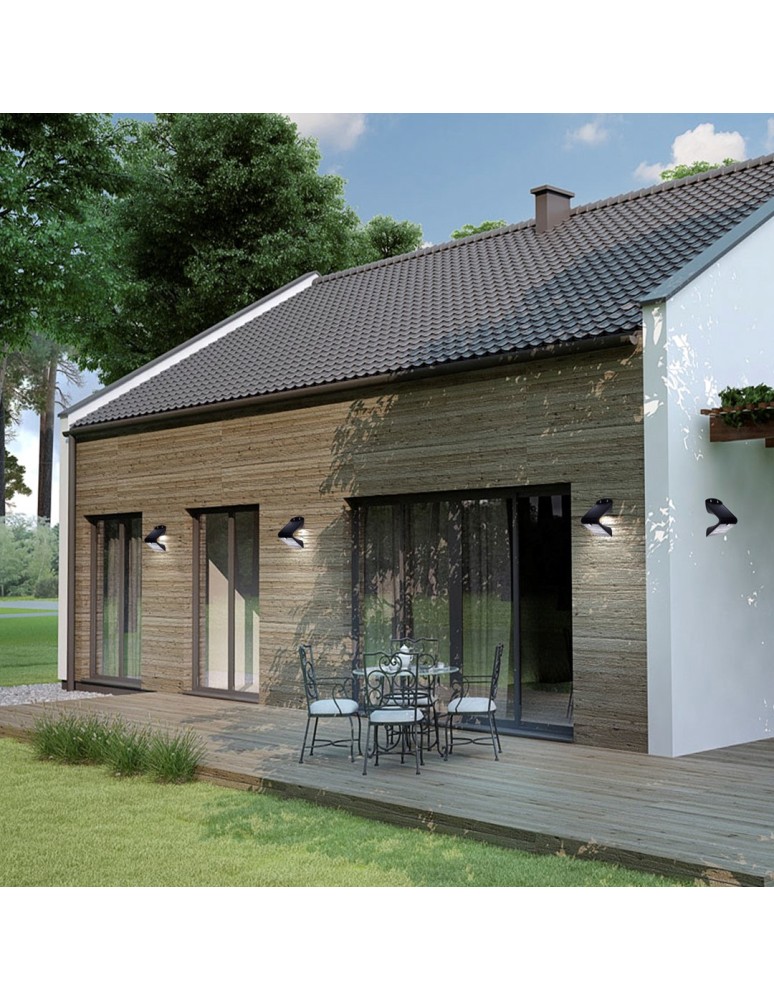 Eko-Light Lampka Solarna Butterfly Czarna 1,5W EKO3867 Eko-Light Lampka Solarna Butterfly Czarna 1,5W EKO3867