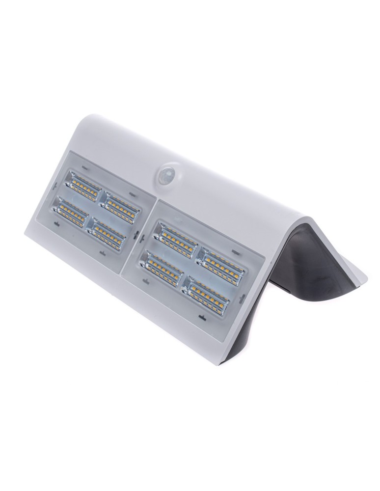 Eko-Light Lampka Solarna Butterfly Biała 6,8W EKO3997