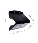 Eko-Light Lampka Solarna Butterfly Czarna 6,8W EKO3881 Eko-Light Lampka Solarna Butterfly Czarna 6,8W EKO3881