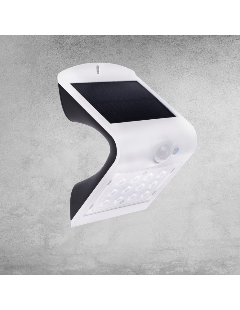 Eko-Light Lampka Solarna Butterfly Biała 1,5W EKO8817