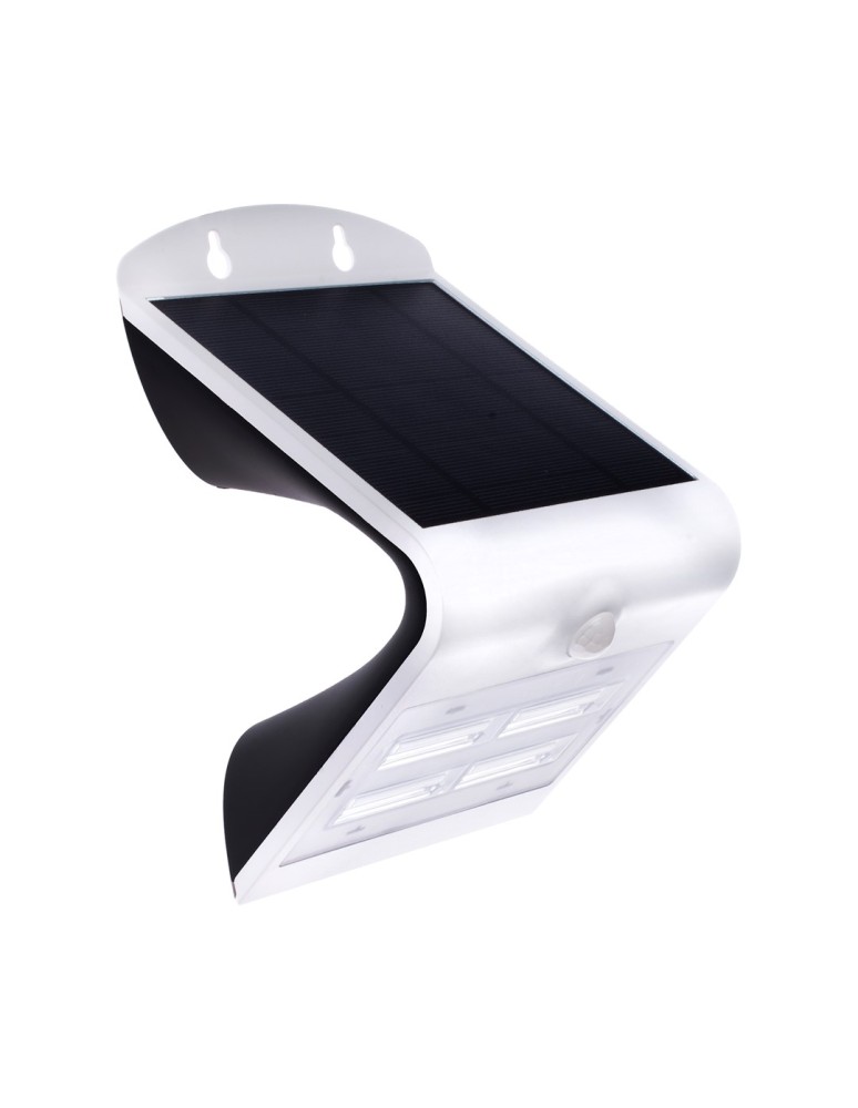 Eko-Light Lampka Solarna Butterfly Biała 3,2W EKO8824