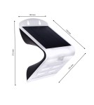 Lampy solarne - Eko-Light Lampka Solarna Butterfly Biała 3,2W EKO8824 - product 9