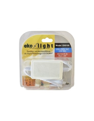 Eko-Light KABEL ZASILAJĄCY ZE STEROWNIKIEM DO WĘŻA LED RGB EK9108 - produkt 2