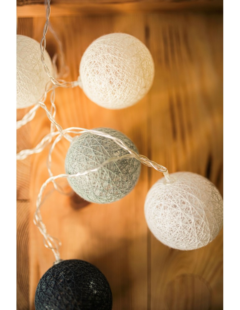 Eko-Light KULE LED COTTON BALLS 230V 30 SZT. EKD9333 Eko-Light KULE LED COTTON BALLS 230V 30 SZT. EKD9333