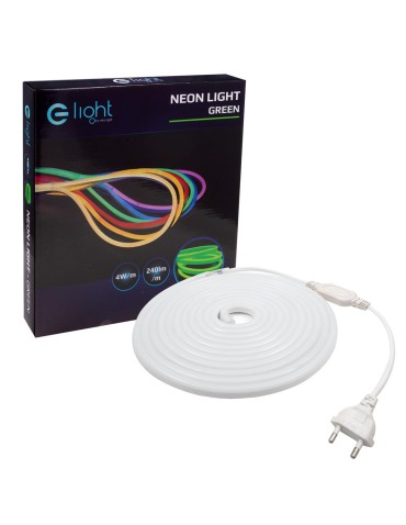 Eko-Light NEON FLEX LED ZIELONY 5M 230V EKF1244