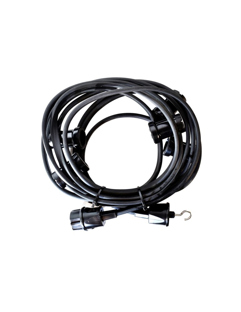Eko-Light GIRLANDA PROFESJONALNA IP44 CZARNA 5M + HAK KOŃCOWY EKO1588 Eko-Light GIRLANDA PROFESJONALNA IP44 CZARNA 5M + HAK KOŃCOWY EKO1588