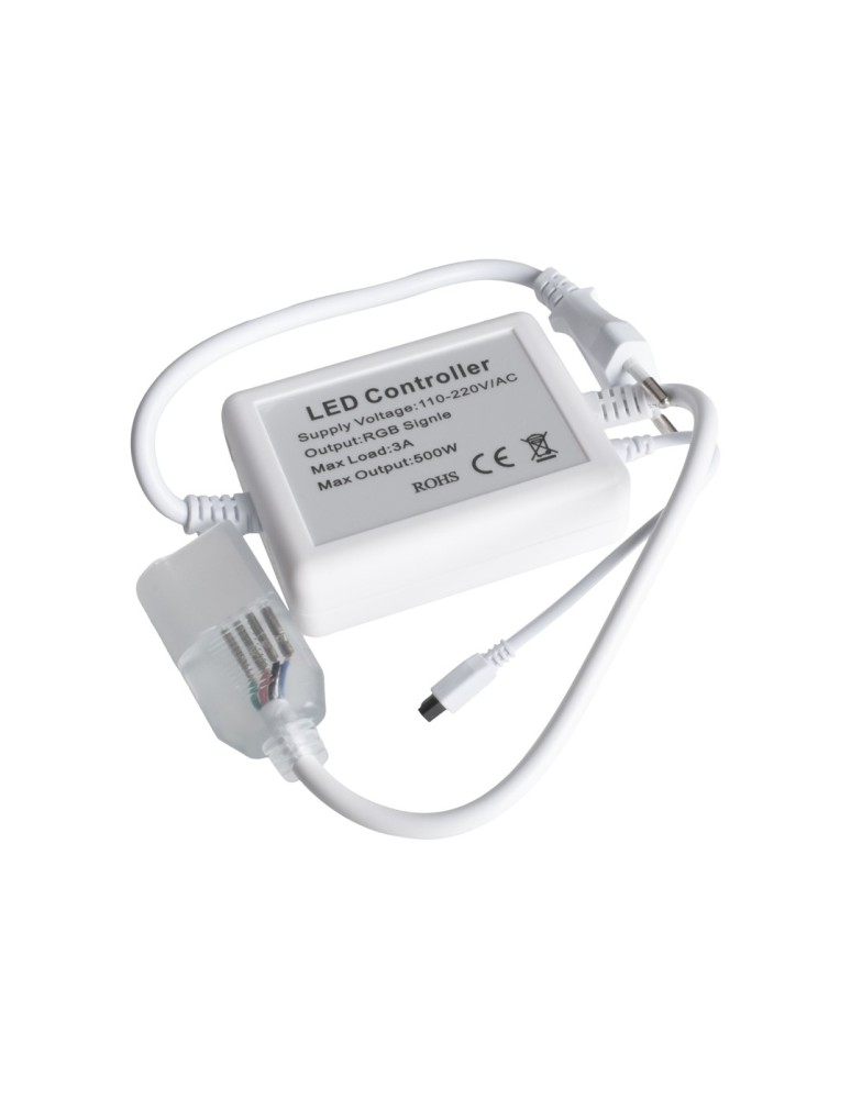 Eko-Light KABEL ZASILAJĄCY ZE STEROWNIKIEM I PILOTEM DO NEON LED RGB EKF1139