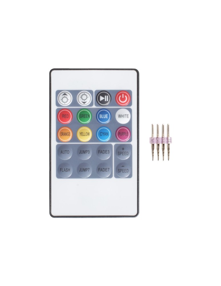 Węże LED - Eko-Light KABEL ZASILAJĄCY ZE STEROWNIKIEM I PILOTEM DO NEON LED RGB EKF1139 - product kolory-swiatla.pl 2