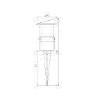 Eko-Light Reflektor Ogrodowy Vilo 1xGU10 IP65 EKO8357 Eko-Light Reflektor Ogrodowy Vilo 1xGU10 IP65 EKO8357